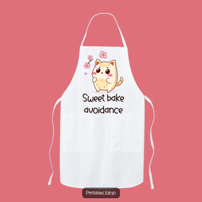 Funny Taiyaki Surprise Apron: Cook with Sweetness, Blossom Style, Great Funny Gift!