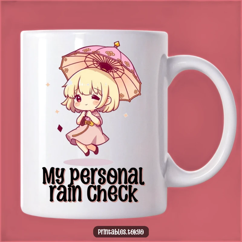 Funny Umbrella Character Mug: A Whimsical Gift for Joyful Mornings