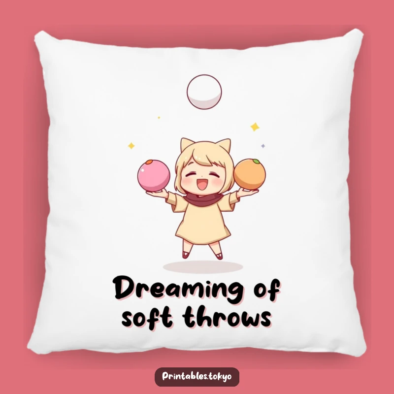 Funny Mochi Pillow - Cozy Character Accent, Perfect Gift