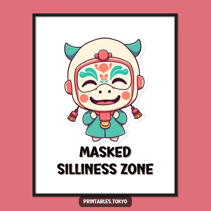 Funny Festival Digital Art - Character Decor, Perfect Gift