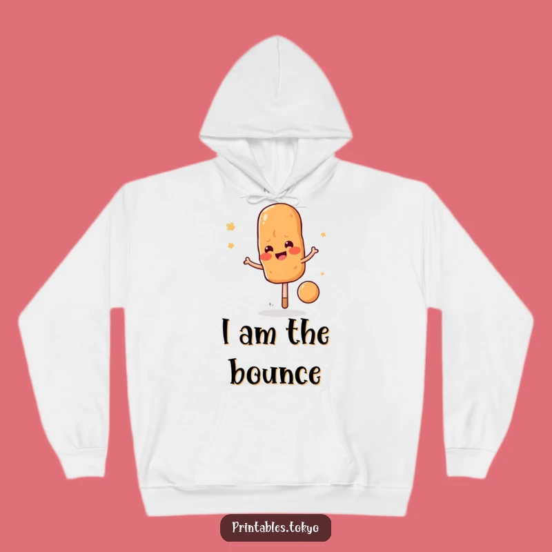 Cozy Funny Yakitori Skewer Bounce Hoodie: The Perfect Funny Gift for Skewer Lovers!