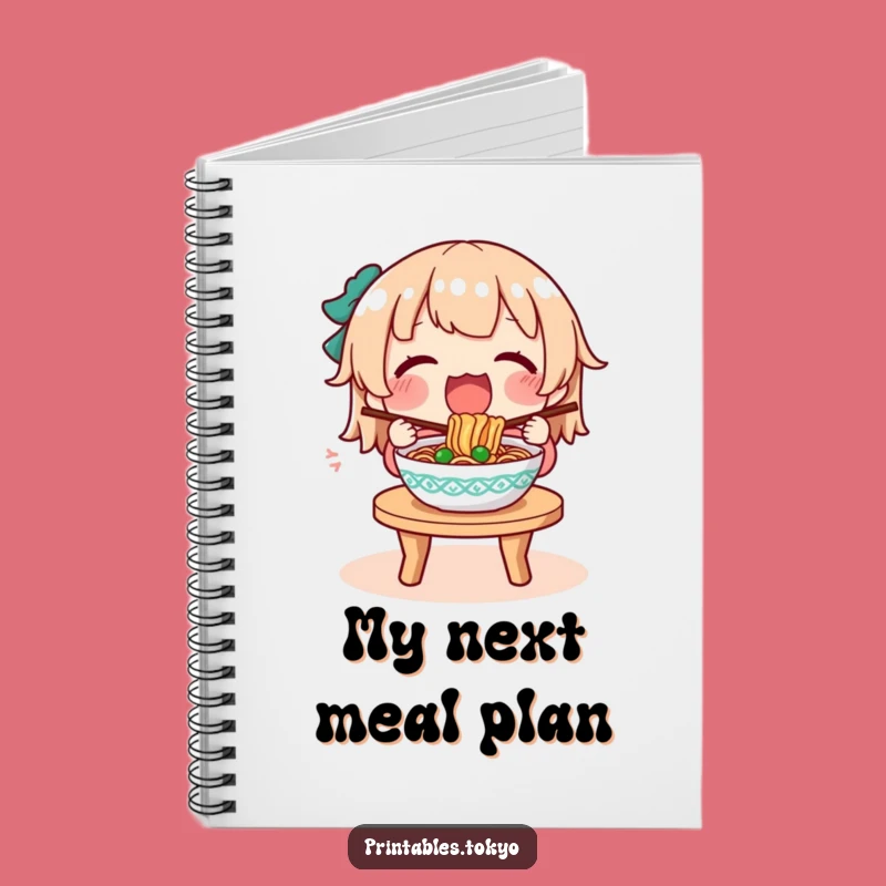 Funny Noodle Journal: Character's Meal Ideas, Creative and Humorous
