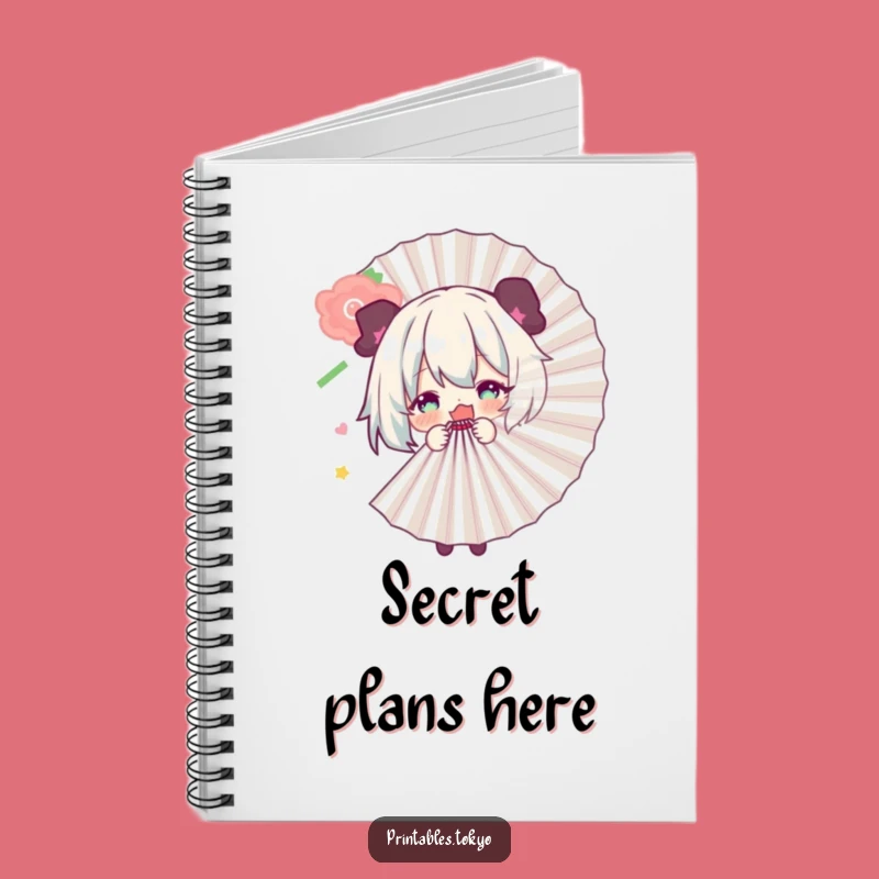 Funny Hiding Notebook - Playful Thoughts, Perfect Gift for Notes!