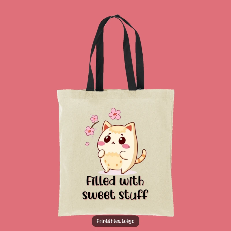 Funny Taiyaki Surprise Tote Bag: Carry Your Moments, Blossom Art, Great Funny Gift!